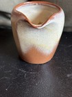Frankoma Pottery Plainsman Brown Creamer 5da Drip Glaze 3 Inch Vintage