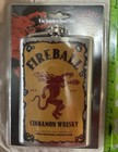 Fireball Cinnamon Whiskey Stainless Steel 8oz Flask New In Packaging 2017