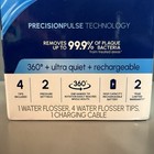 Waterpik Cordless Pearl Black Rechargeable Portable Water Flosser With 4 Tips