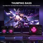 Computer Speakers Surround Sound System Wired Pc Speakers Gaming Bass 3 5mm Jack