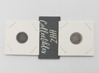 100 Pk 2 X 2in 17 5mm Cardboard Flip Coin Holder Us Half Dime Capped Bust Seated