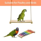 Chicken Swing Toys And Chicken Toys Xylophone  2pcs Chicken Toys For Poultry