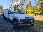 2010 Ford F-550 Xl 4x2 Regcab Bucket Truck 6 4l Diesel Pto 1owner