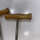 Wooden Handle Boot Pulls- Pair Of Durable Boot Hooks For Effortless Boot Pulling