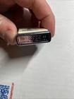 2005 Zippo  Scrimshaw Lighthouse Scene Brushed Chrome Lighter Unfired