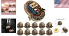 250th Usa Anniversary Lapel Pins Patriotic Enamel Collectible 1 3in 10 Pack