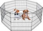 Dog Playpen Fence Pet Kennel Play Pen Exercise Cage