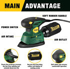 Teccpo Detail Sander  14 000 Opm Compact Electric Sander With 12pcs Sandpapers