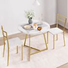 Modern Dining Room Table Set For 2 Dinette Round Kitchen Table And 2 Chairs Home
