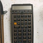 Hewlett-packard Hp-41 Vintage Calculator With Hp Zipper Case