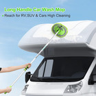 Car Wash Brush Long Handle Chenille Mop Cleaning Accessories Cars Rv Truck Boat