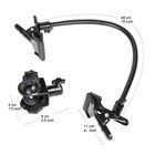 Photo Studio Light Stand Background Holder U c-type Heavy Duty Clamp Clip Wit   