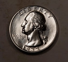1932 D Washington Quarter Details 25c