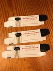 Lot Of 3 Empty Box Only For Vintage Usa Case Xx Folding Pocket Knives