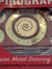 Spirograph Die Cast Collector   s Set Precision Drawing Pieces In Tin Nib