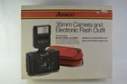 Vintage 35mm Film Camera Ansco 135 In Original Box With Manuals  Case No Flash