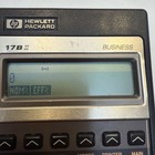 Vintage Hp 17bii - Hewlett Packard 17b Ii Business Calculator Tested Works