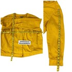 Jessica London Blazer Womens 22w Yellow Denim Jacket Officecore Work Career