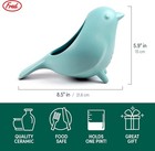 Genuine Fred Blue Bird Ceramic Colander Rinse And Serve New In Box