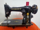 Serviced  Rare Singer 206k  Sewing Machine Leather Cotton Lace attach 