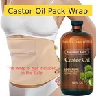 Cold-pressed Organic Castor Oil In Glass Bottle - 16 Fl Oz - 100  Pure And Natur