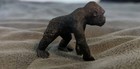 Schleich Baby Gorilla Ape Figure Toy Retired Rare Small 2  Very Nice