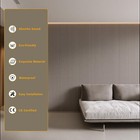 Boruco Real Wood Veneer Full Wall Acoustic Panel 2 Pack  47 2  X 2 Pack