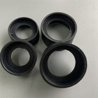 2pcs Rubber Eyepiece Foldable Eye Cups For Microscope Binoculars 27-29mm 32-34mm