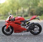 Maisto Ducati 1199 Panigale Red Diecast Motorcycle Model 1 12 