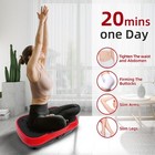 Vibration Plate Exercise Machine Whole Body Workout Vibrate Platform Fitness Us