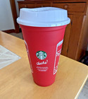 Starbucks 2025 Limited Edition Reusable Red Cup Day16oz Coffee Mug - New