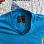 Quiksilver Long Sleeve Rash Guard Blue Kids Size 10 Small Swim Shirt