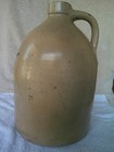 Antique Stoneware Jug J s taft   Company 2 Gallon