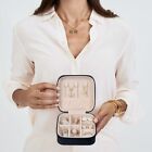 Ring Box New Black Jewelry Travel Case Box Organizer Holder Storage Earring Case