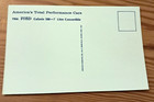 1966 Ford Galaxie Convertible Dealership Post Card Nos