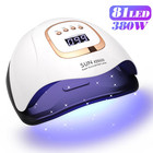 V Led Nail Lamp 380w Dryer Gel Polish Light Manicure Salon Curing Sun X7 x25 Max