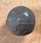 French And Indian War Era One-pound Cannon Ball W site And Provenance