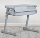 Delta Children Simmons Kids Dream Bedside Bassinet With Zip-down Side Wall