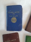 Vintage Studebaker Advertising 1949 1950 Small Calendar Address Memo Book Lot