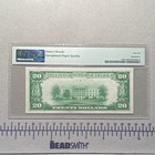 1929  20 Type 1 National Bank Note Gary Indiana Pmg 66 Epq Low Serial  670
