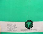 1963 Trogan Boat 12 Models 22 Foot To 37 Foot Delux  Brochure