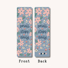  small Steps Daily  Inspirational Bookmark For Book Lovers  Gift For Bookworms