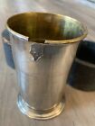 Vintage Collapsible Telescoping Metal Travel Cup With Cardboard Carrying Box