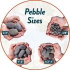 20 Lbs  Mexican Beach Pebbles Smooth Stones Hand Picked Landscape   Garden