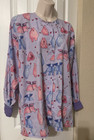 Womens Snap Up Ua  Nursing Scrub Jacket Sz Med --
