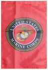 United States Marine Corps Emblem 12 x18  Double Sided 68d Garden Flag Sleeve