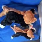 Ty Beanie Babies Buddy And Baby  Chip Calico Cat Plush Lot Of 2 1996 Vintage