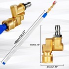 39 37  Portable Radiator Cleaning Wand 4500 Psi Radiator Flush And Cleaner Tool