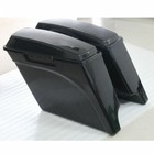5  Stretched Extended Hard Saddlebags Bag For Harley Touring 1993-2013 Unpainted