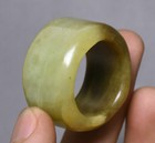 3 5cm Collect Rare Old Chinese Hetian Jade Carving Dynasty Palace Yu Zong